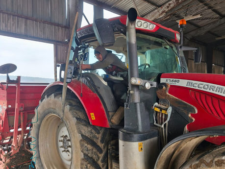 McCormick X7 už jezdí na RTK 2,5cm