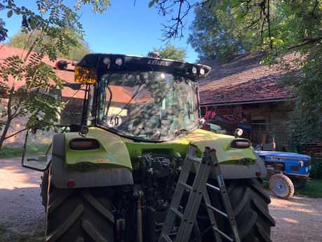 Claas Cebis 640 Arion s navigací Sveaverken F100