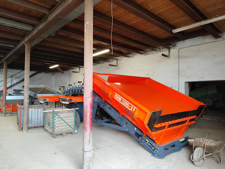 Příjmový koš na brambory