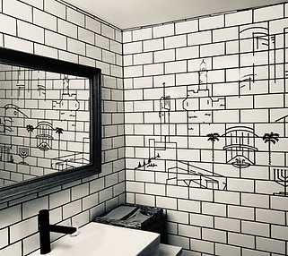 08_In Between - Israel (Enamekl paint on Ceramic tiles)(Located in Soho).jpg