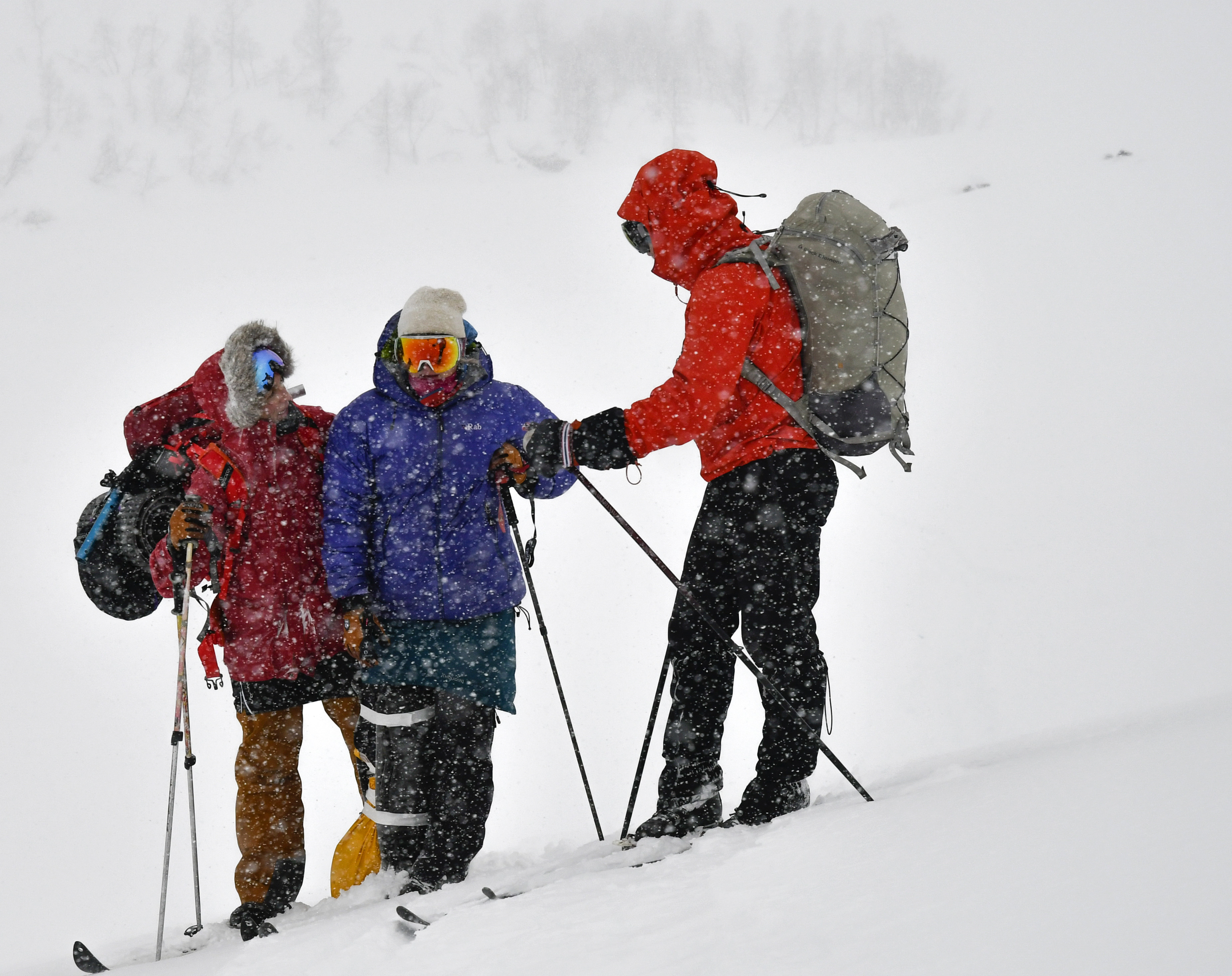 Premiers secours - montagne hiver