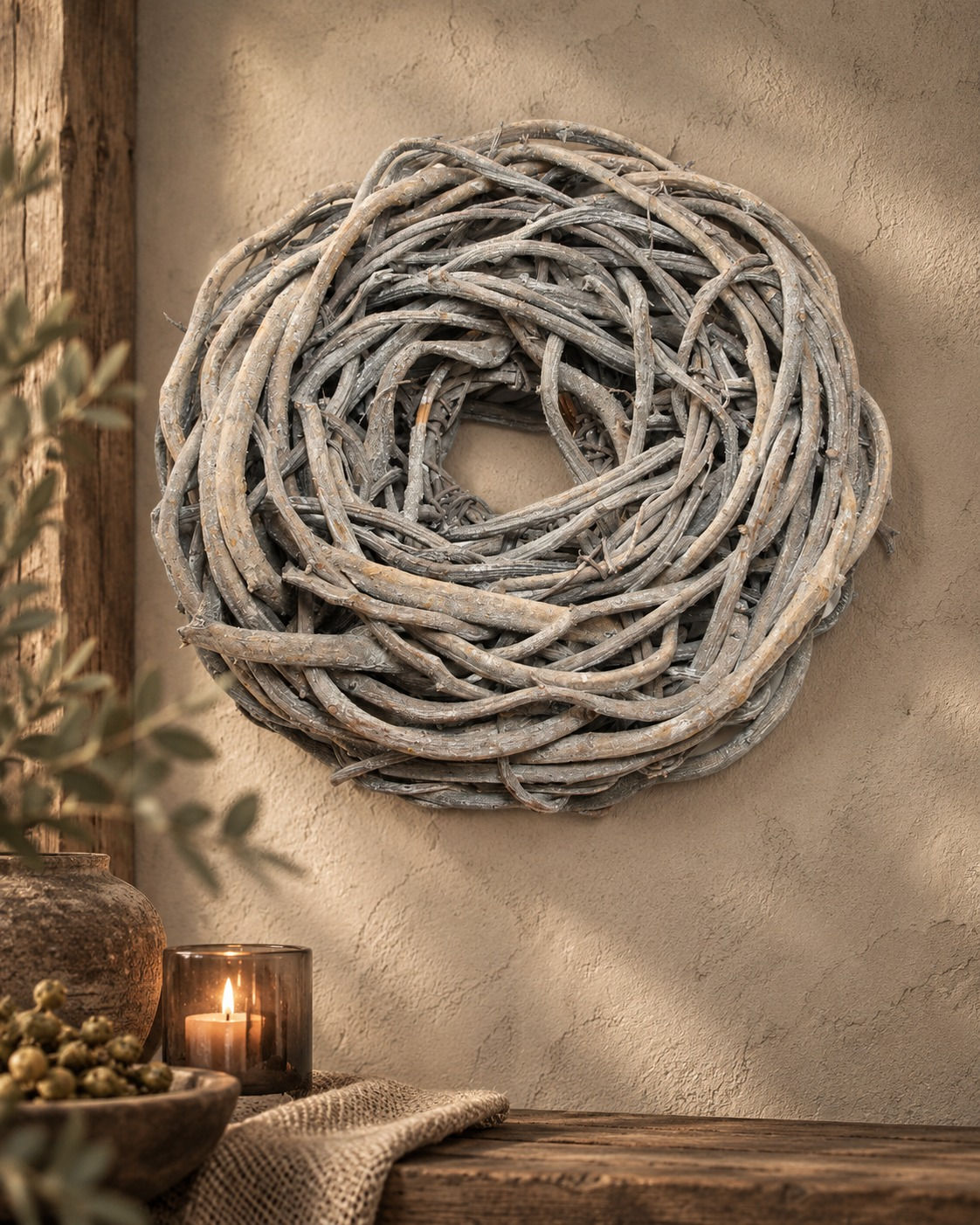 HBX Herfstkrans Wreath Crazyvine D65
