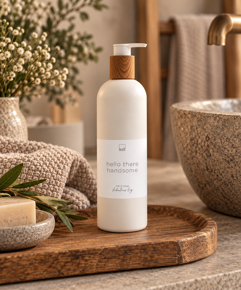 Leeff Handsoap Fabulous Fig 'Hello There Handsome'