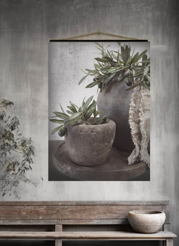 Tuinposter Olijf 60 x 80 cm Atelier Nino-Art