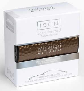 Icon Car 42 - Hammered Metal - Sandalo Bergamotto Millefiori Milano