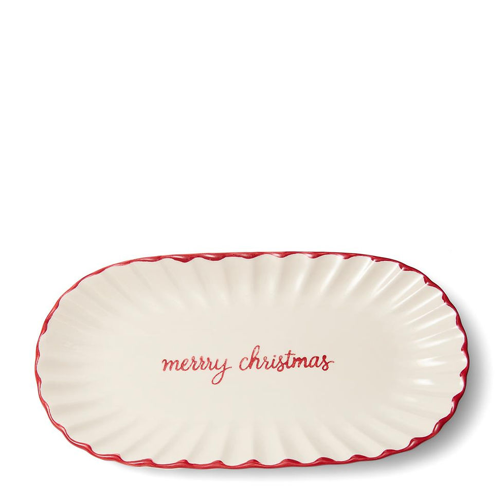 RM Merry Christmas Serving Plate