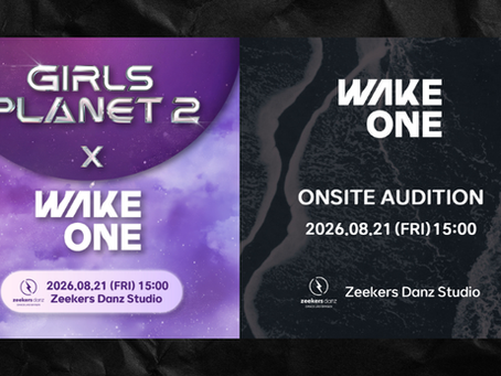 Official WAKEONE Global Audition × Mnet's Girls Planet 2 Toronto on-site audition hosted by Zeekers Danz Studio in Markham.
