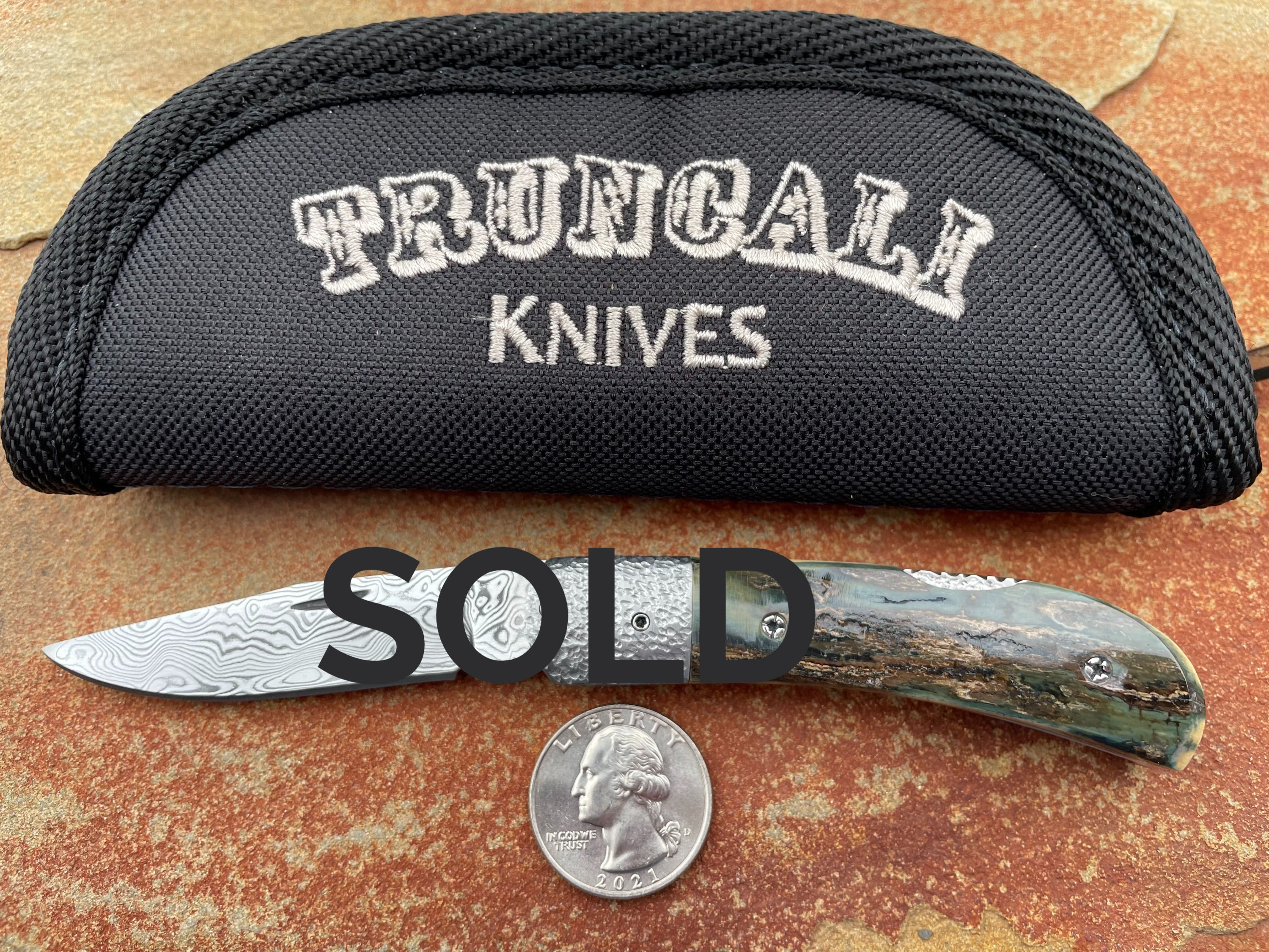 Lockback w/Mammoth Ivory Scales