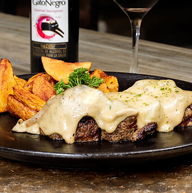Steak Gratinado Quile