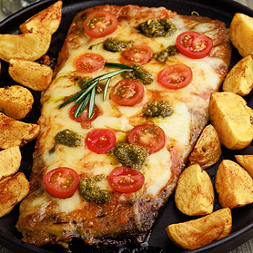 Sobrebarriga napolitana quile