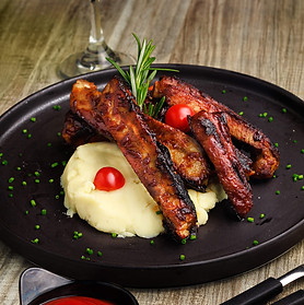 Costilla caramelizada