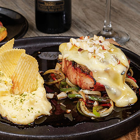 Filet al grille con nueces