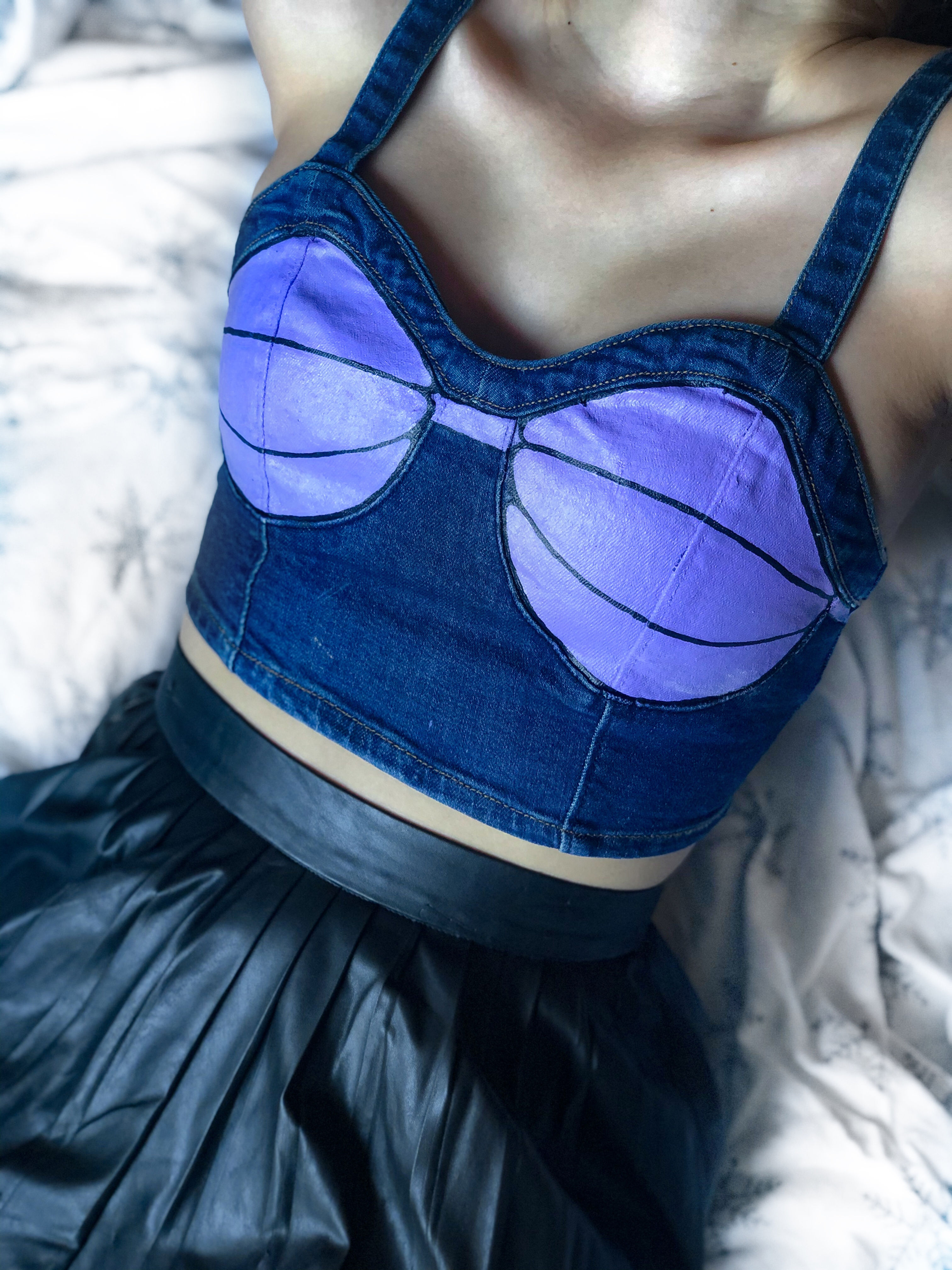 Little Mermaid Crop Top