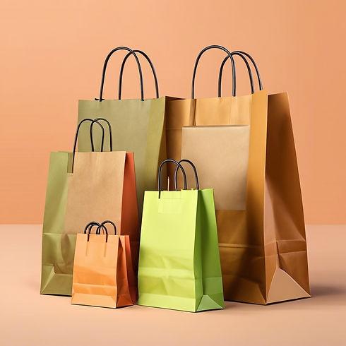 paper bags with different sizes and colors.jpg