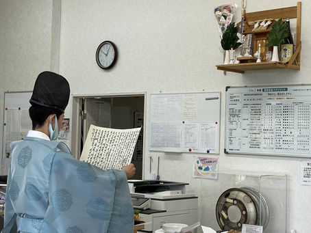 8月度月並祭の様子