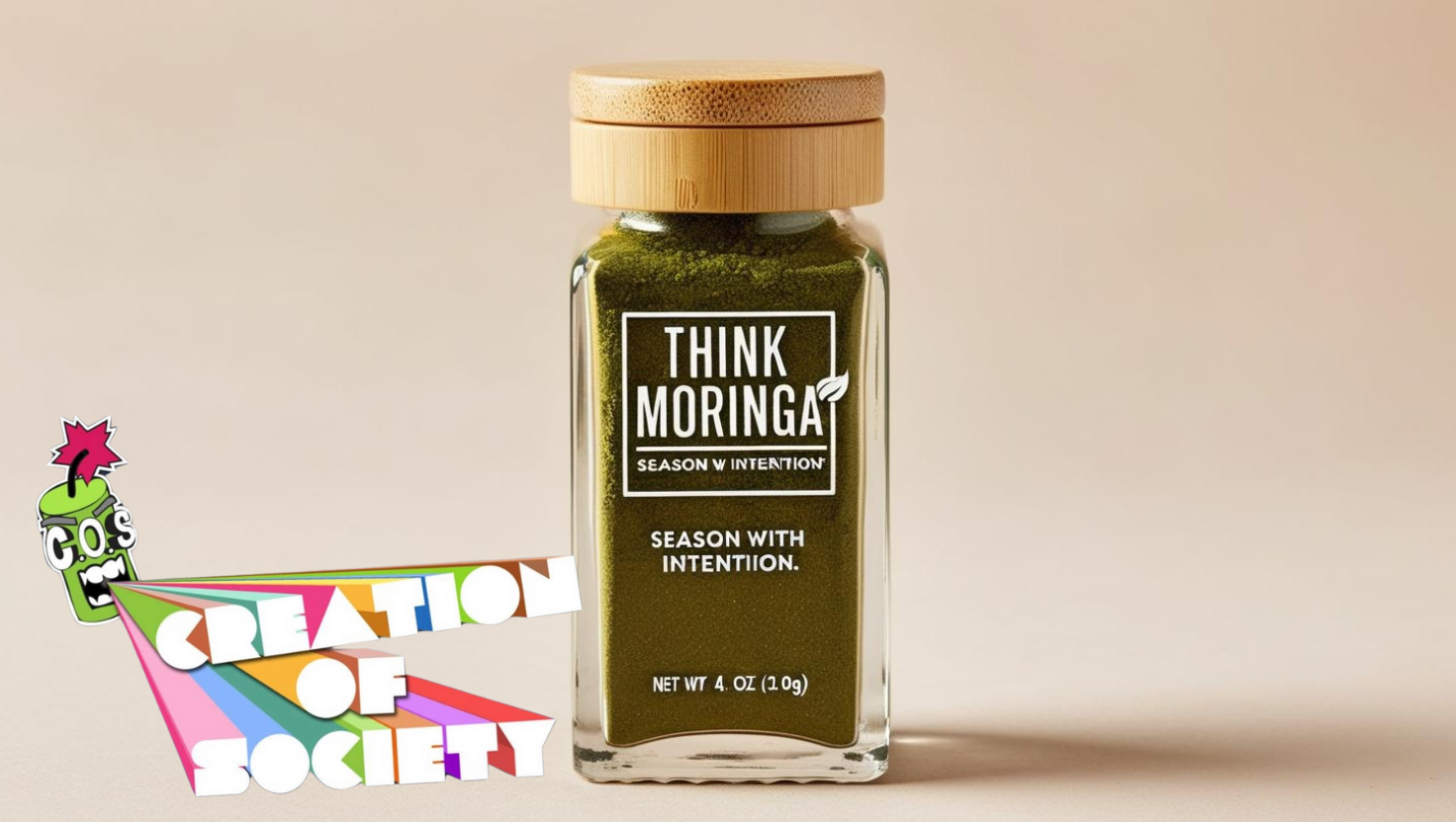 4-Ounce Moringa Seasoning Shaker
