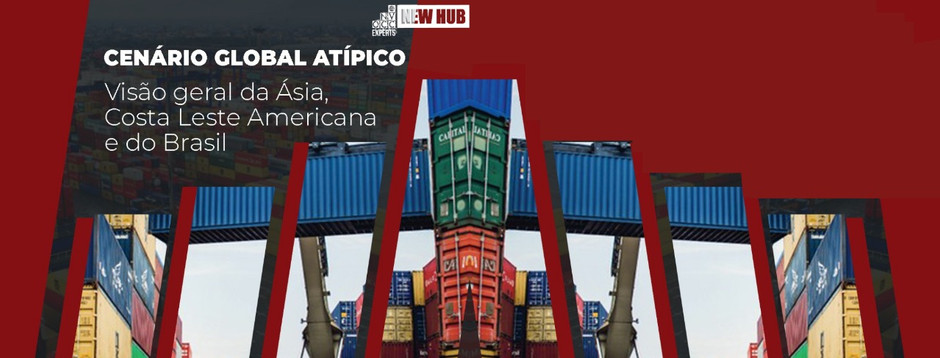 Cenário Global é Atípico: Visão geral da Ásia, Costa Leste Americana e do Brasil Linhas de navegação