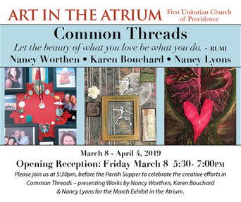 Common Threads 2019, Worthen, Bouchard, Lyons