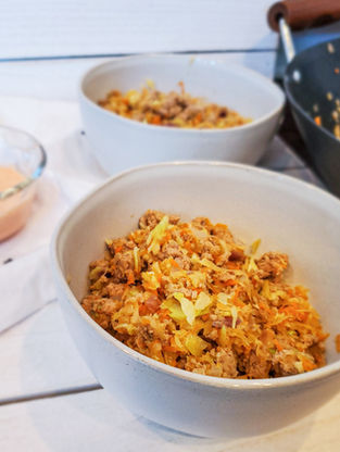 Turkey Eggroll in a Bowl 