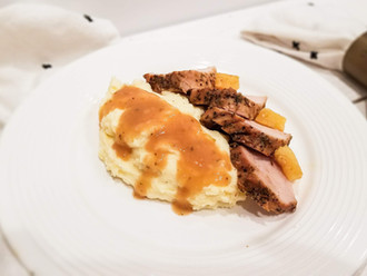 Easy Pineapple Pork Tenderloin with Creamy Potatoes