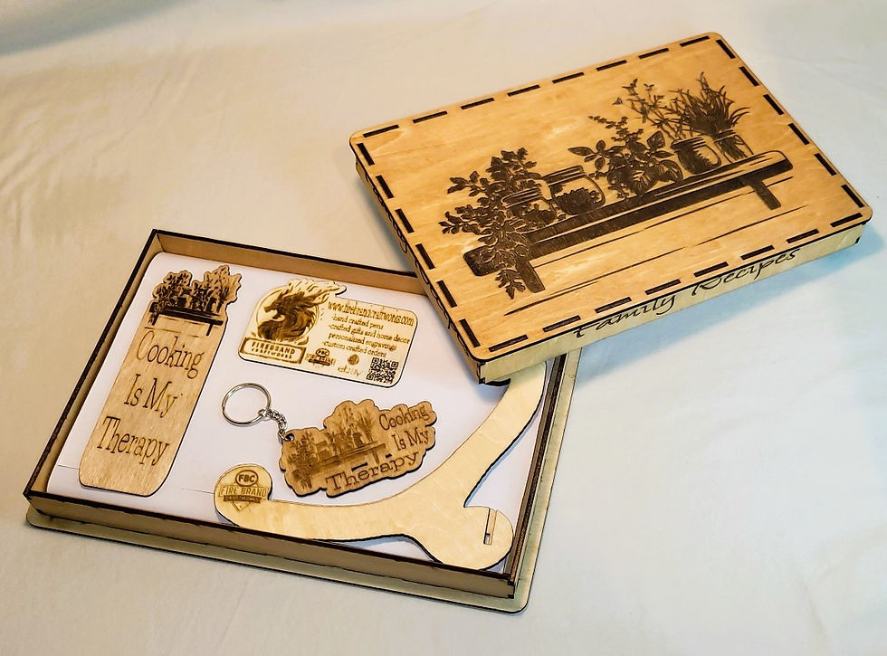 Thumbnail: Family Recipe book w/Box Set