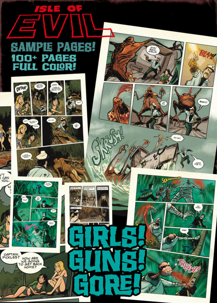 Thumbnail: David Hartman's Monster Drive-In: Isle of Evil, limited Big Bundle