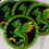 Thumbnail: Custom Engraved Dragon Coasters
