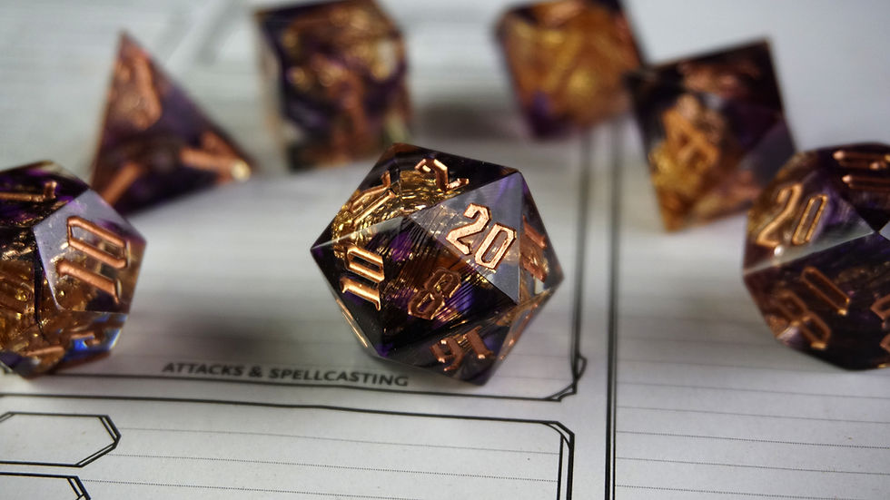 Thumbnail: Mystic Visions Polyhedral Dice