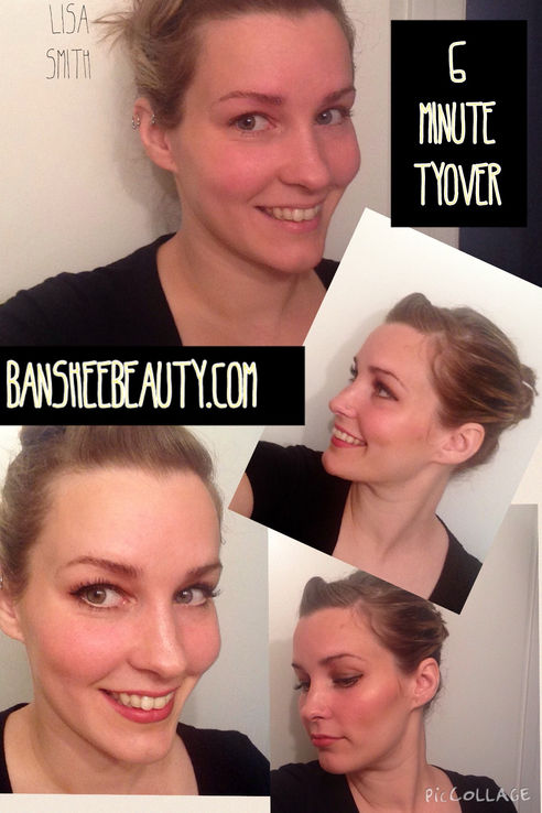 6 minute tyover. before and after.