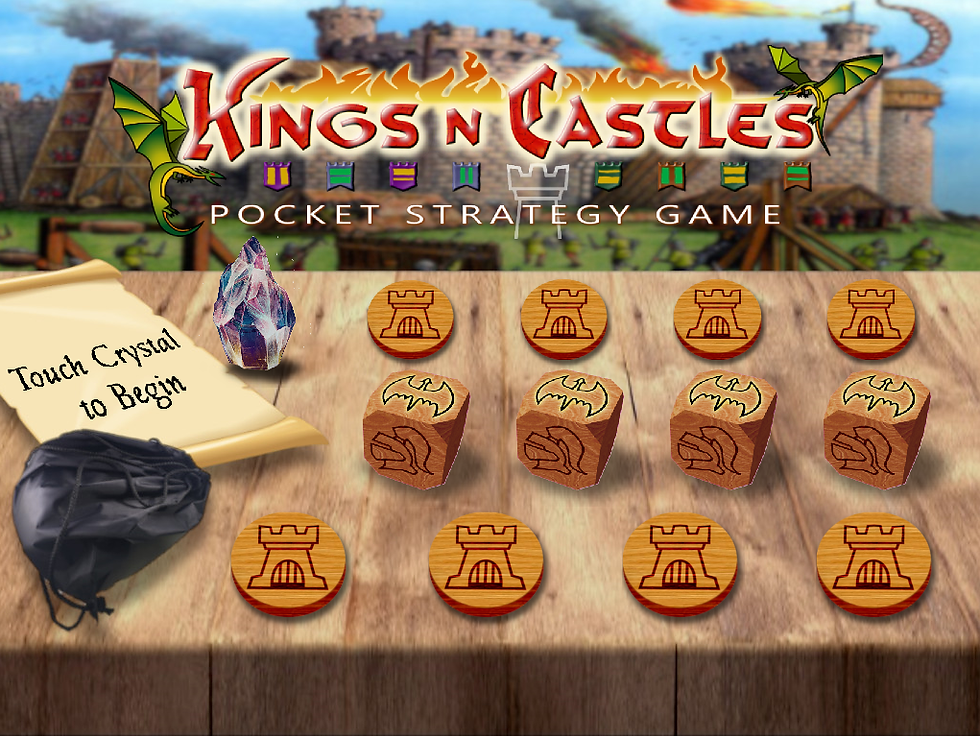 Thumbnail: Kings N Castles Pocket Strategy Game