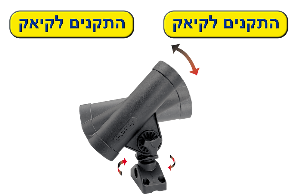 Scotty Rod Master 350 תושבת חכה מתכוונת