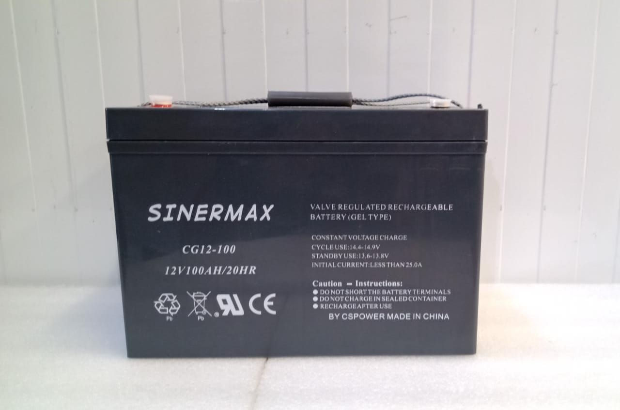 CG12-100 Batería GEL 12V 100AH ciclo profundo