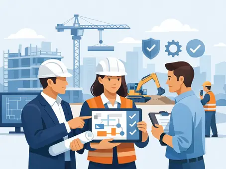 Bauprojektmanagement für sichere Bauabläufe
