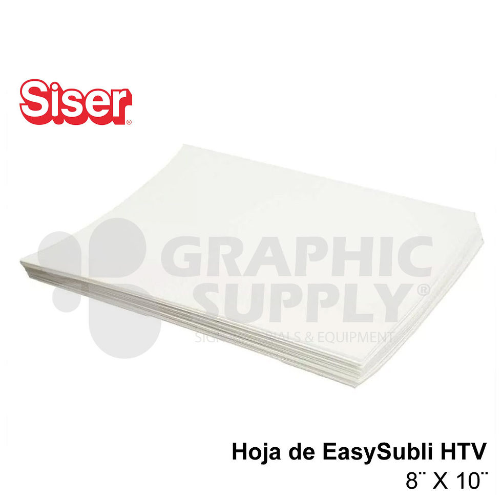 Miniatura: VINIL DE SUBLIMACIÓN SISER EasySubli   8.4" x 11"