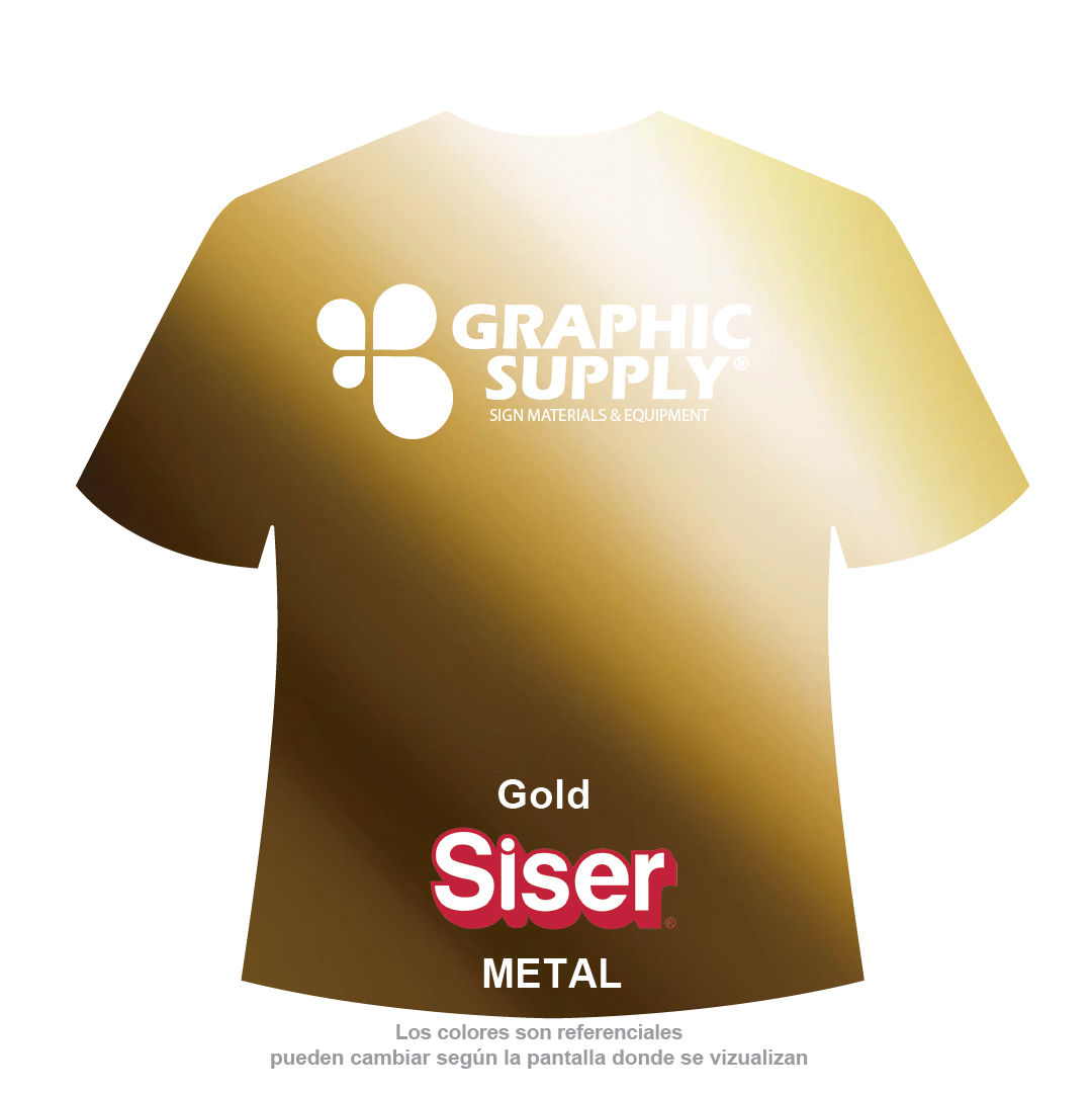 Vinil Textil Siser Metal GOLD 12"