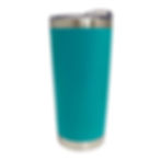Miniatura: VASO CON TAPA DOBLE PARED CON BORDES METAL (HRB-488)