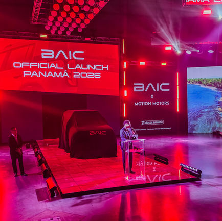 BAIC llega a Panamá con el respaldo de Motion Motors y una completa gama de SUVs