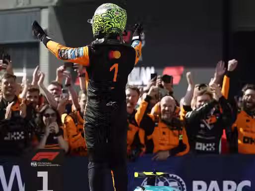 Lando Norris brilla en Hungría y logra su primer triunfo de 2026