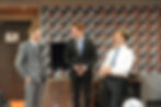Séan Browne, Tom Davey and Dugald Bruce-Lockhart