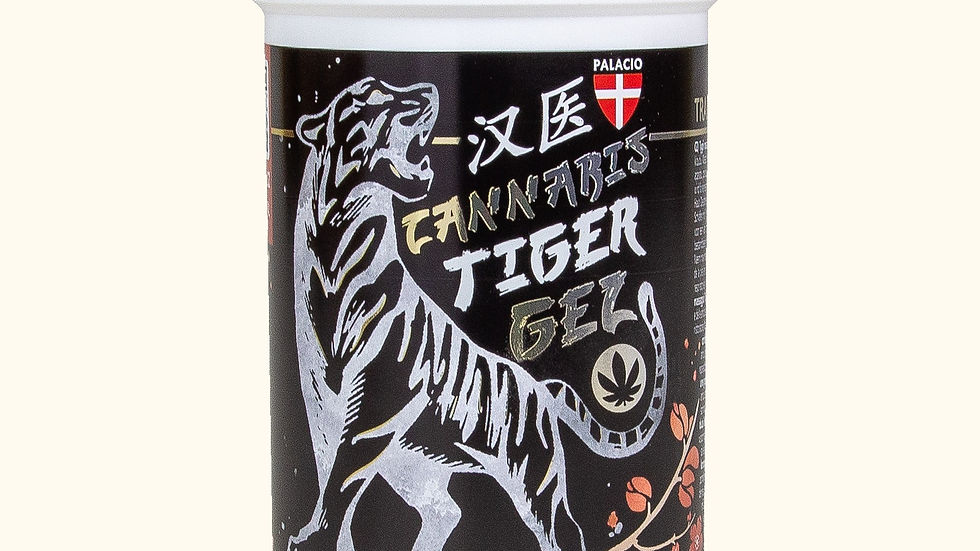 Palacio Tiger Tiger-Massagegel mit Hanf 380 ml