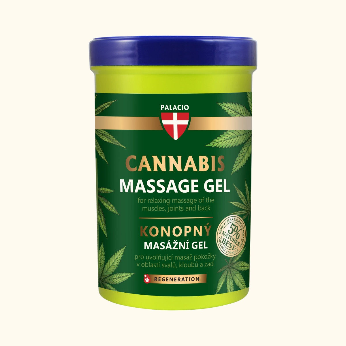 Palacio Hanf-Massagegel, 380 ml