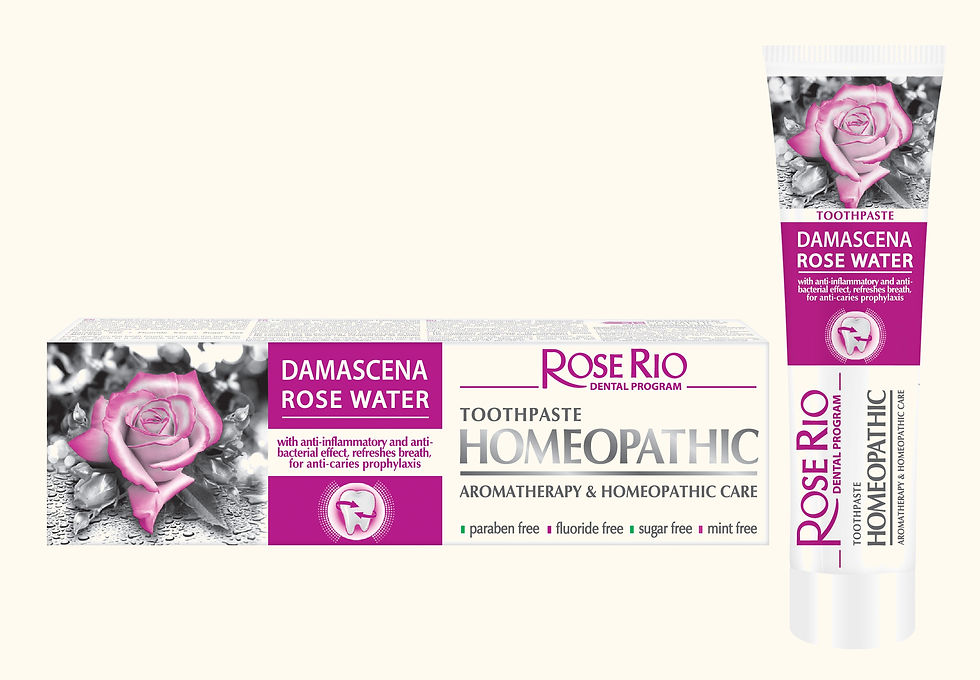 Rose Rio Homöopathische Zahnpasta 65 ml