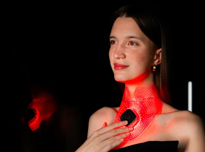LED Maske für den Hals
