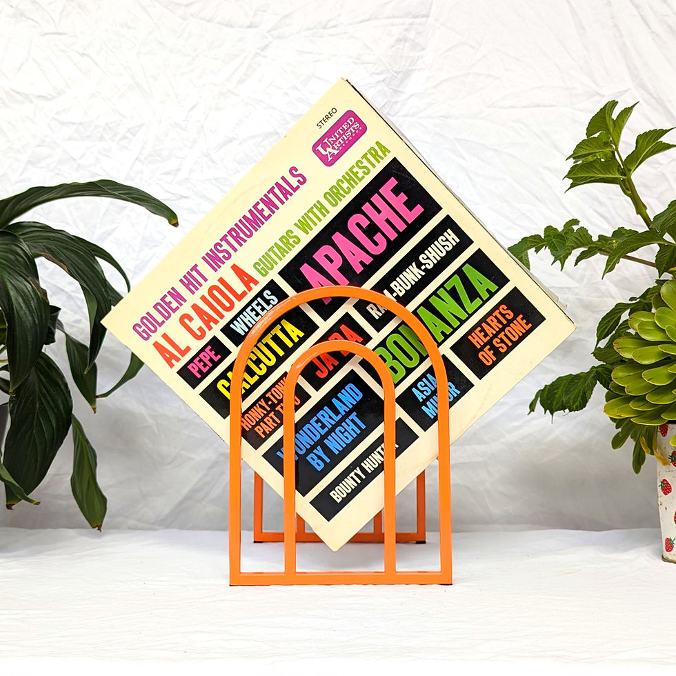 Thumbnail: Arched Vinyl & Book Stand