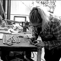 woman working in a workshop