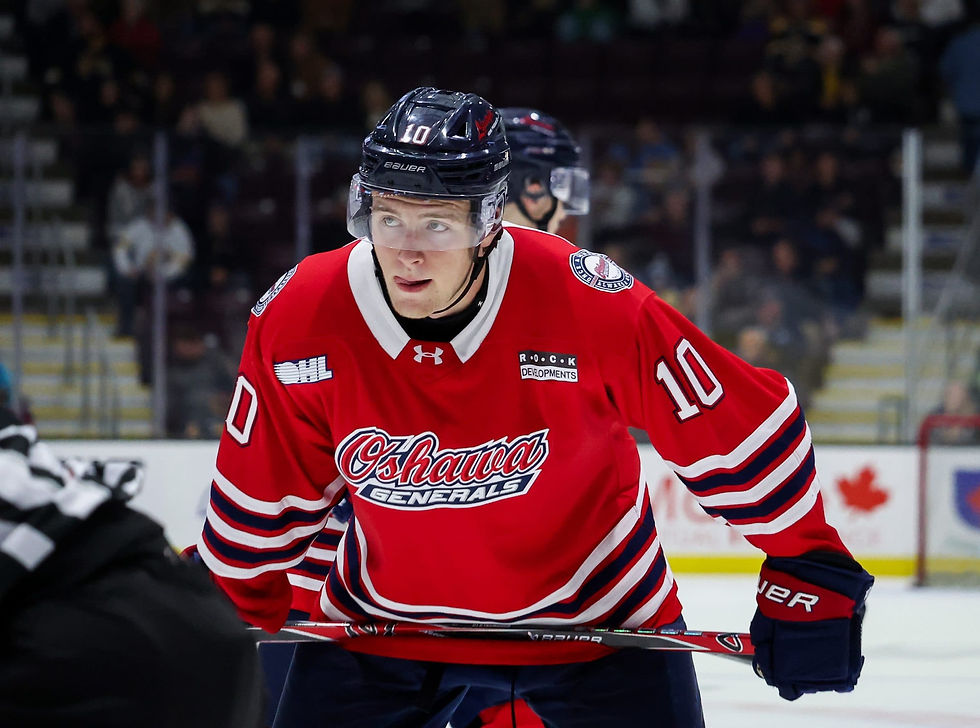 Brooks Bogowski Oshawa Generals