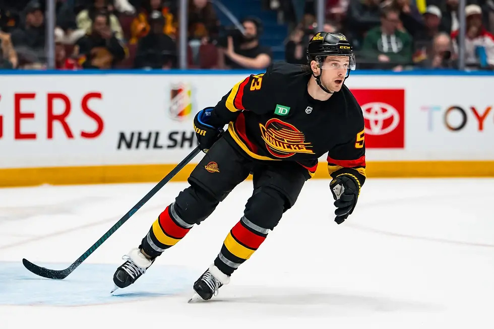 Teddy Blueger Vancouver Canucks