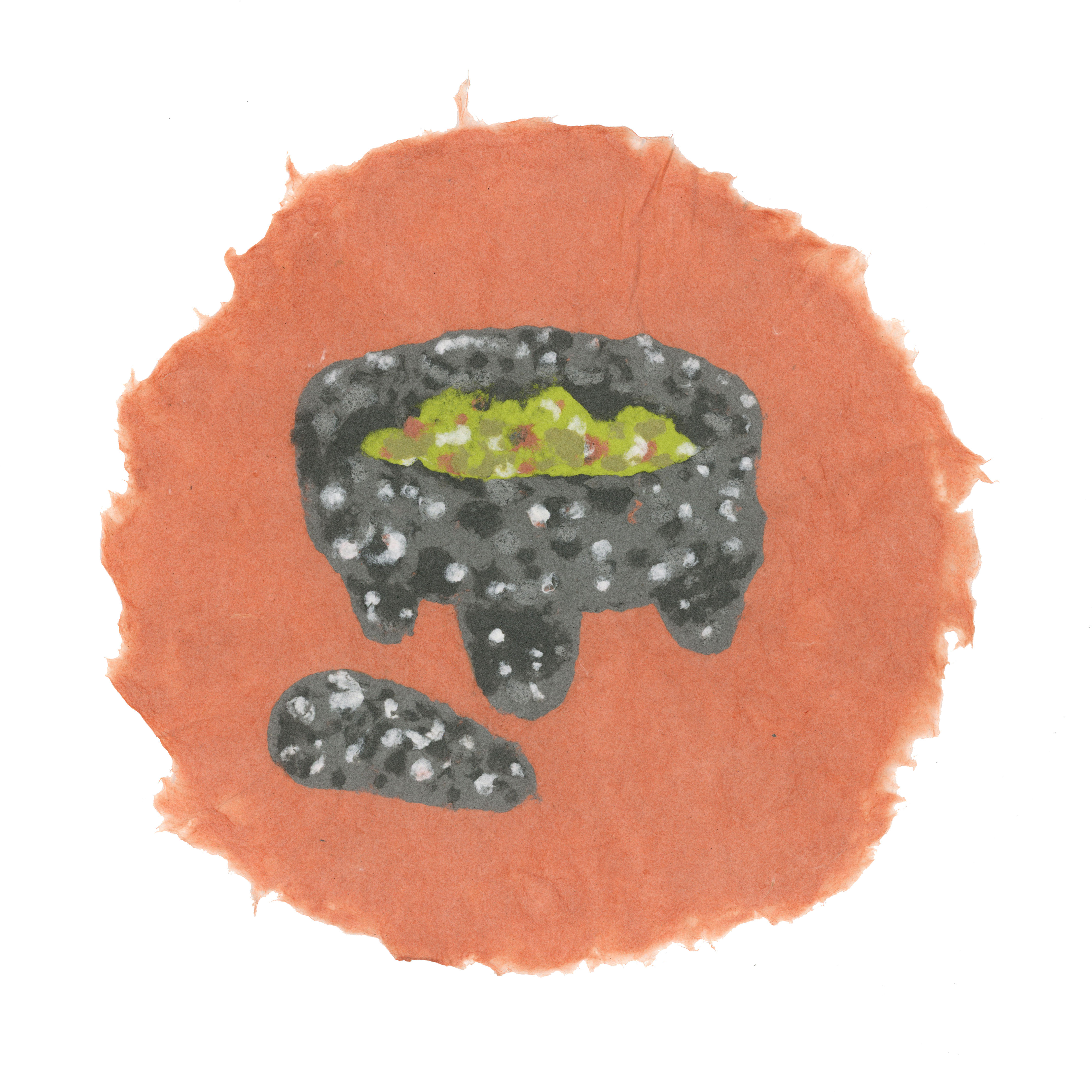 Molcajete (dark pink)