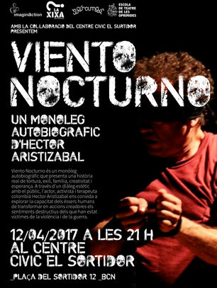 Presentem Viento Nocturno: un monòleg autobiogràfic d'Hector Aristizabal