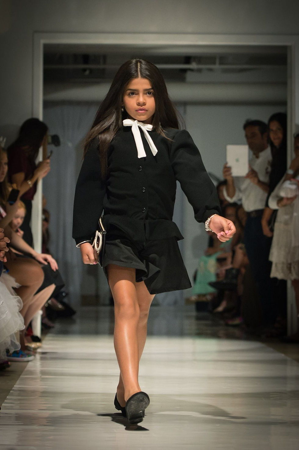 Edua On the runway for BBTC at NYFW